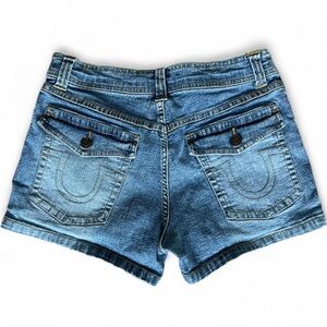 🌟SOLD🌟Y2K No Boundaries Jean Shorts